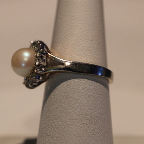 14KT GE White Gold Ring (WGR0000) - Picture 6 of 7